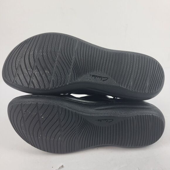 Clarks Laurieann Park Women's Black Leather Comfort Ankle Booties Zip Size 5M - Picture 10 of 10